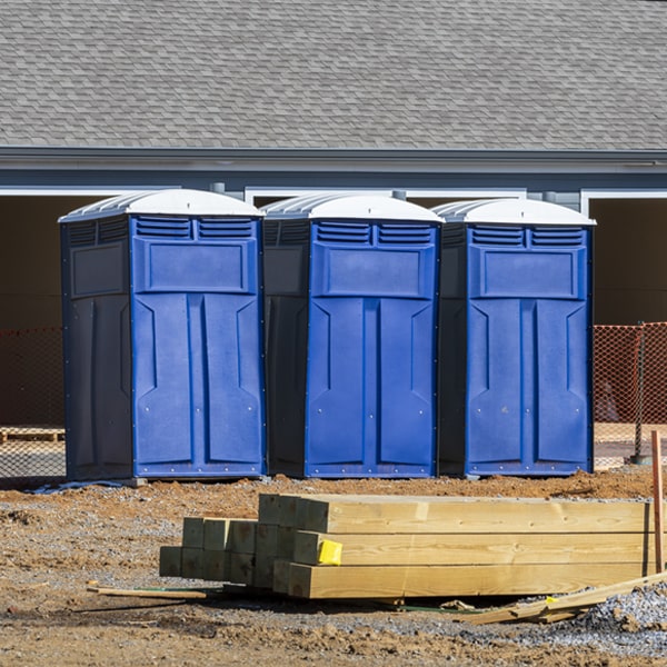 how can i report damages or issues with the portable restrooms during my rental period in Meadow Utah